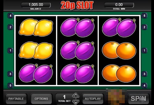 20p Slot uk slot game
