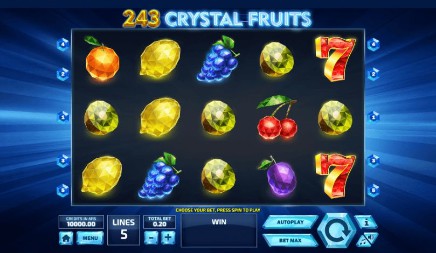 243 Crystal Fruits uk slot game