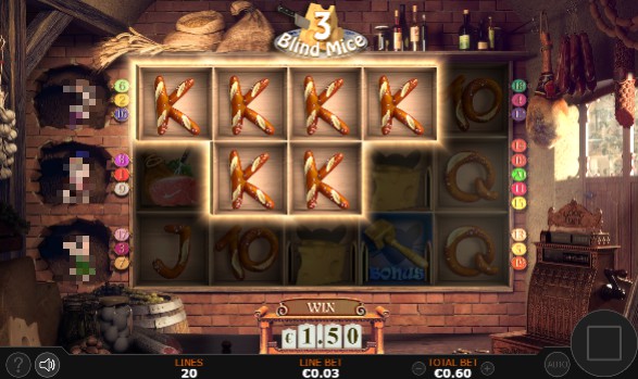 3 Blind Mice uk slot game