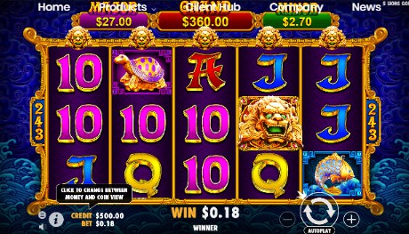 5 Lions Gold uk slot game