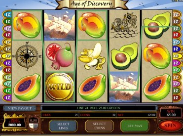 Age of Discovery uk slot game