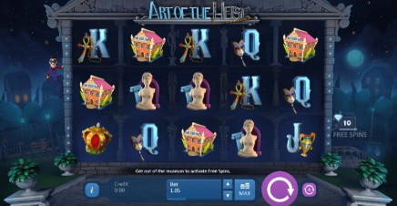 Art of the Heist uk slot game