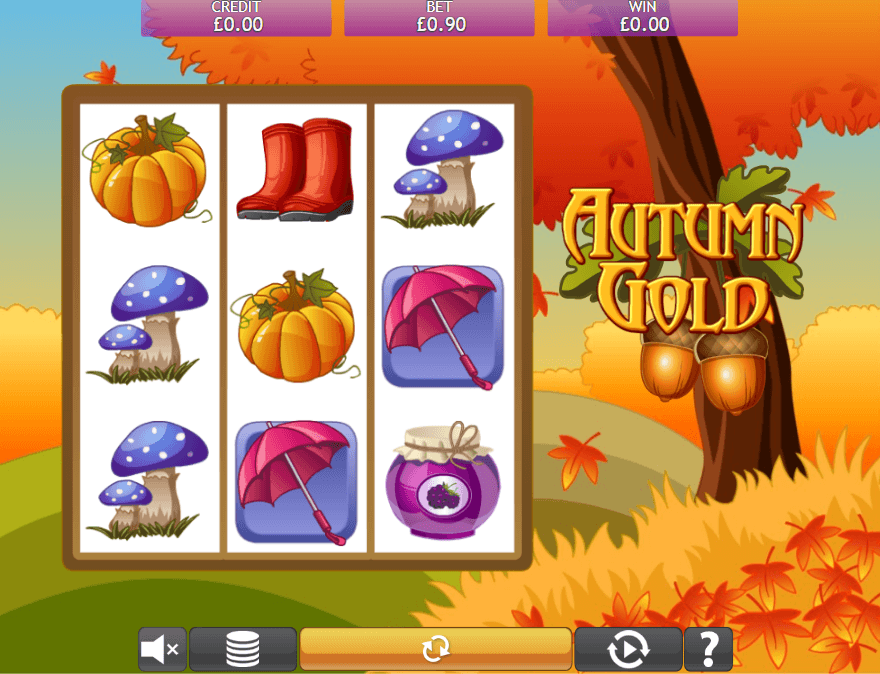 Autumn Gold uk slot game