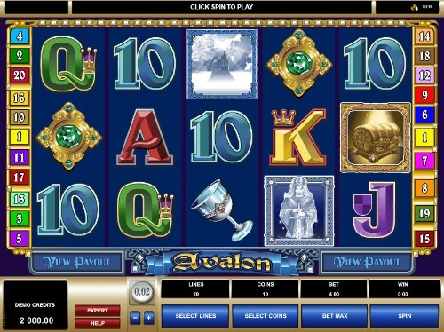 Avalon uk slot game