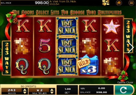 A Visit From St Nick uk slot game