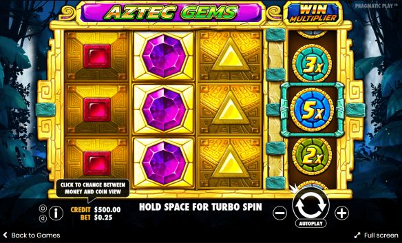 Aztec Gems uk slot game