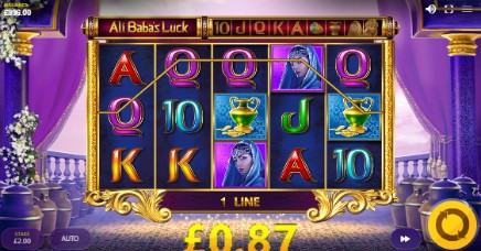Ali Baba's Luck uk slot game