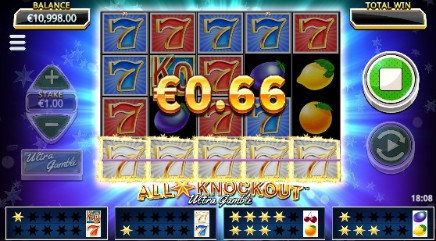 All Star Knockout Extra Gamble uk slot game