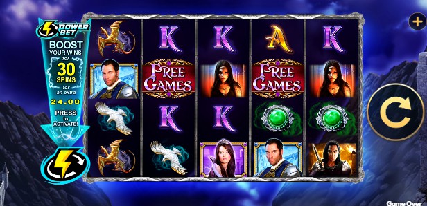 Amulet and the Charm Power Bet uk slot game
