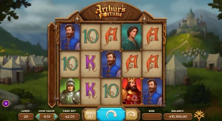 Arthur's Fortune uk slot game