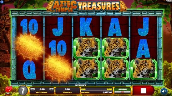 Aztec Temple Treasures uk slot game