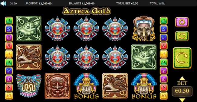 Azteca Gold uk slot game