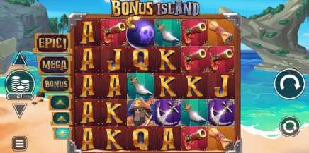 Bonus Island uk slot game