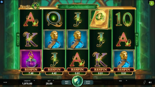 Book of Oz uk slot game