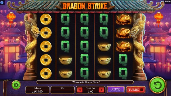 Dragon Strike uk slot game