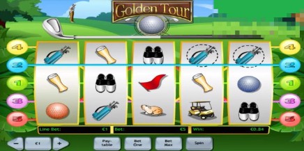 Golden Tour uk slot game