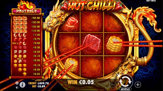 Hot Chilli uk slot game