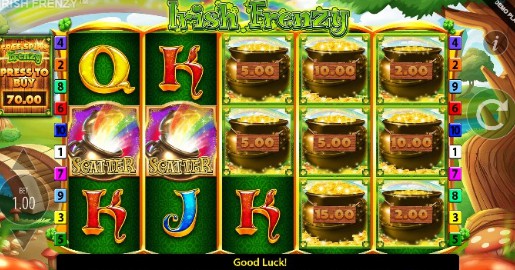 Irish Frenzy uk slot game