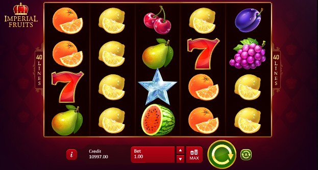 Imperial Fruits: 40 Lines uk slot game