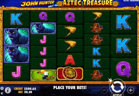 John Hunter and the Aztec Treas uk slot game