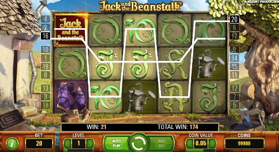 Jack and the Beanstalk uk slot game