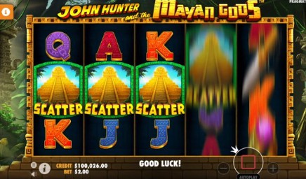 John Hunter and the Mayan Gods uk slot game
