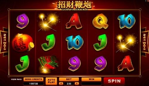 Lucky Firecracker uk slot game