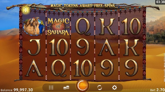 Magic of Sahara uk slot game