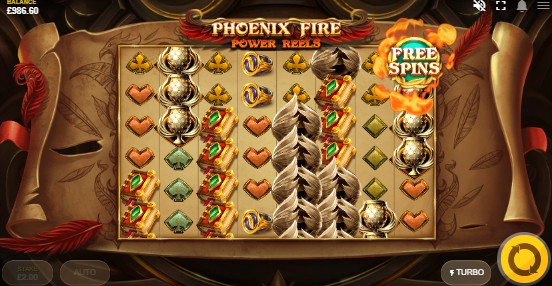 Phoenix Fire Power Reels uk slot game
