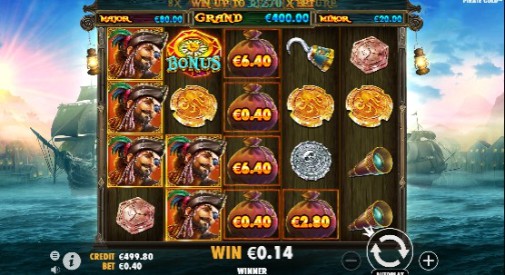 Pirate Gold uk slot game