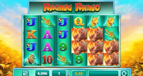 Raging Rhino uk slot game