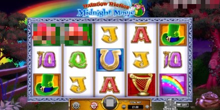 Rainbow Riches Midnight Magic uk slot game