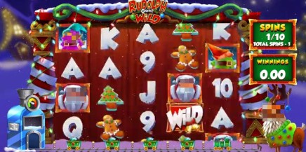 Rudolph Gone Wild uk slot game