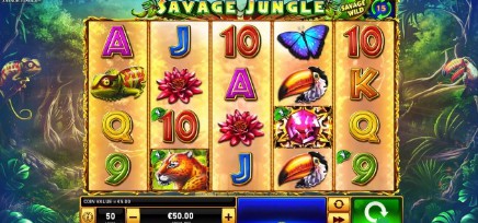 Savage Jungle uk slot game