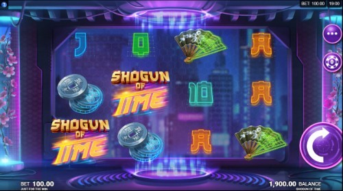 Shogun of Time uk slot game
