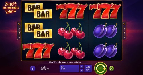 Super Burning Wins Slot