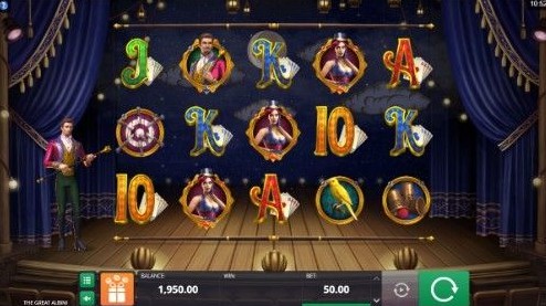 The Great Albini uk slot game