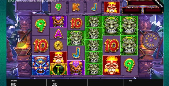 Tiki Treasures Megaways uk slot game