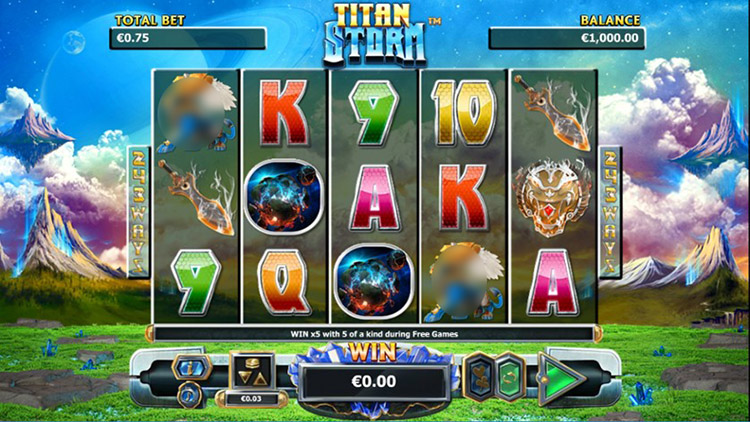 Titan Storm Slot Gameplay