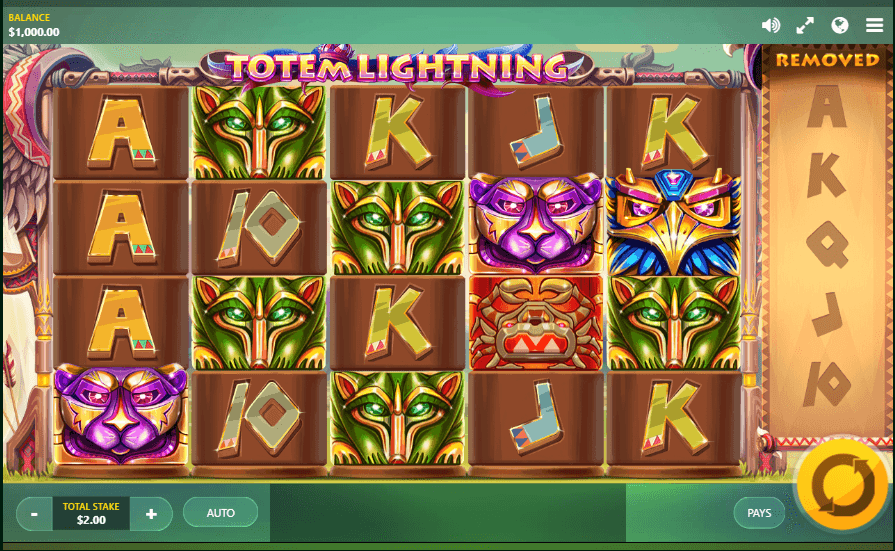 Totem Lightning uk slot game