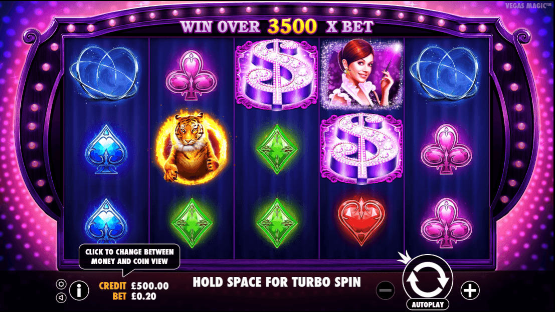 Vegas Magic uk slot game