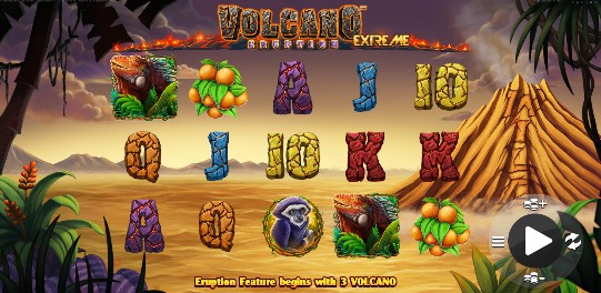 Volcano Eruption Extreme uk slot game