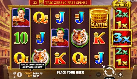 Wild Gladiators uk slot game