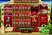 Wild Power Spins feature