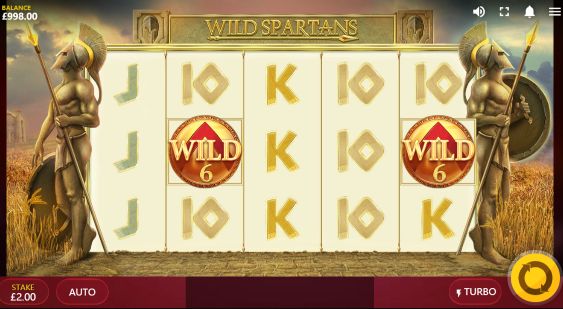 Wild Spartans uk slot game