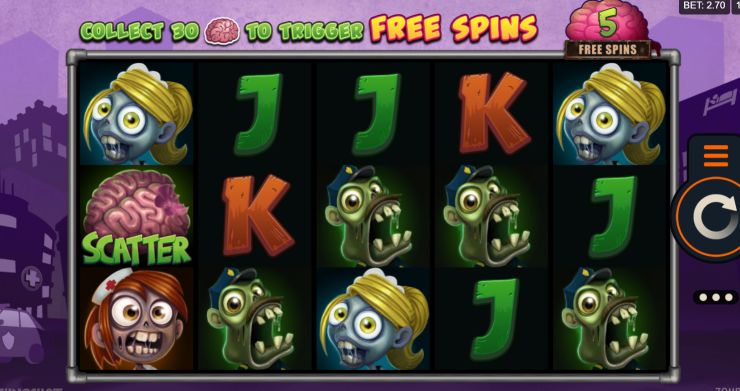 Zombie Hoard uk slot game