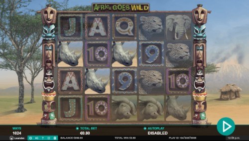 Africa Goes Wild uk slot game