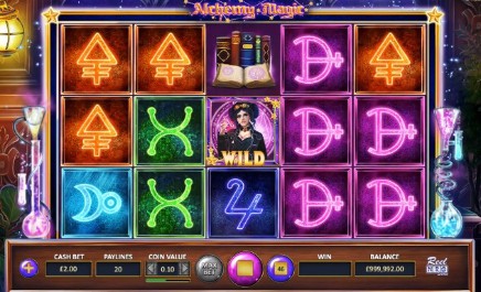 Alchemy Magic uk slot game