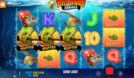 Big Bass Bonanza uk slot game