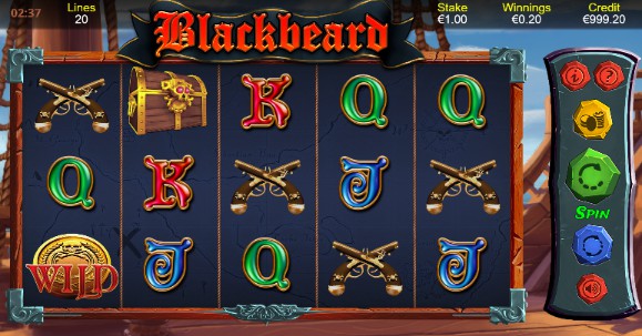 Blackbeard uk slot game